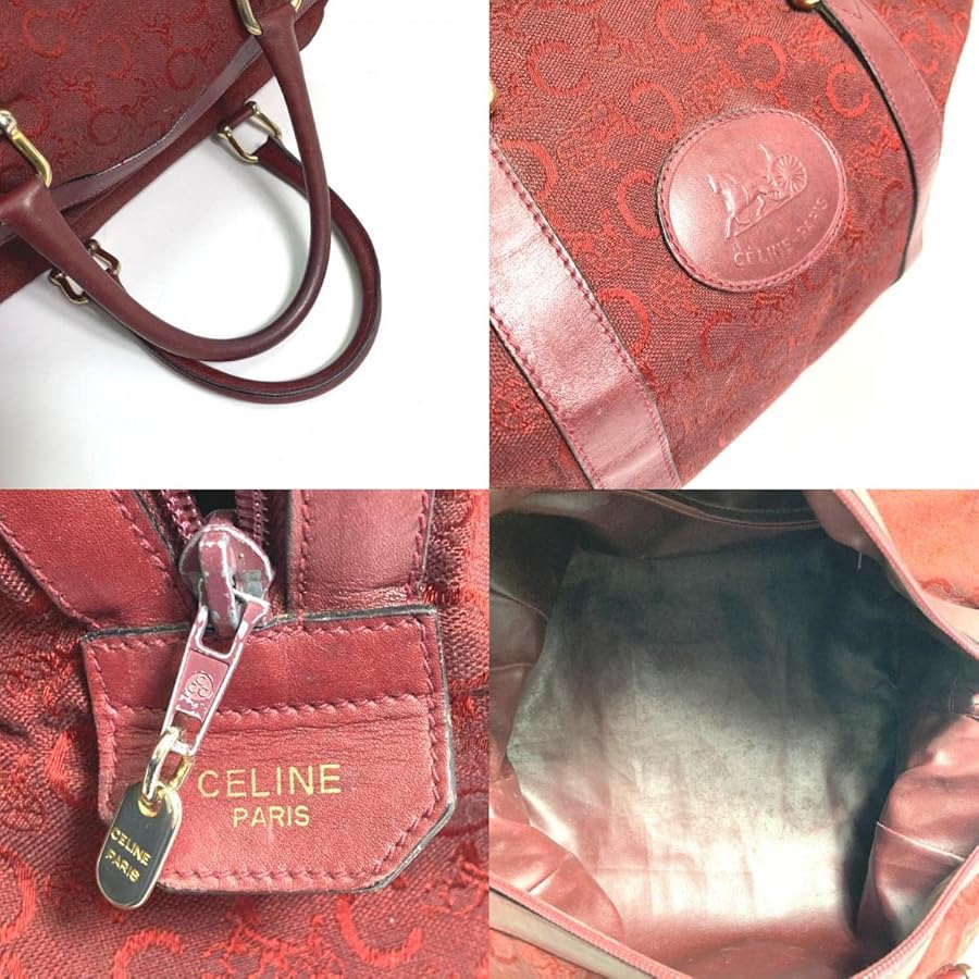 ★ CELINE セリーヌ 馬車金具 本革 ハンドバッグ ボストンバッグ CELINE #anb セリーヌ オールドセリーヌ ボストンバッグ 馬車柄